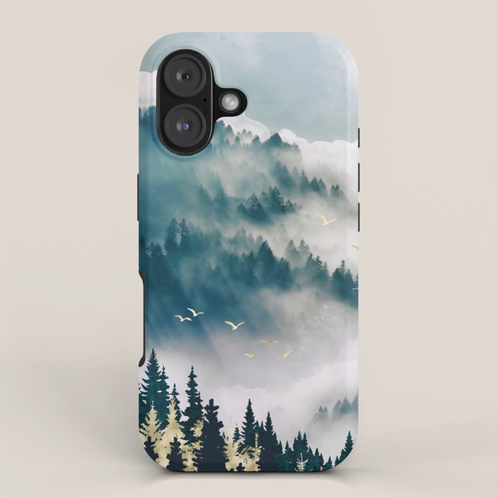Misty Mountains iPhone Case Gallery Image 1