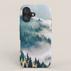 Misty Mountains iPhone Case Gallery Image 1