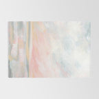 Overwhelm - Pink and Gray Pastel Seascape Rug Gallery Image 2