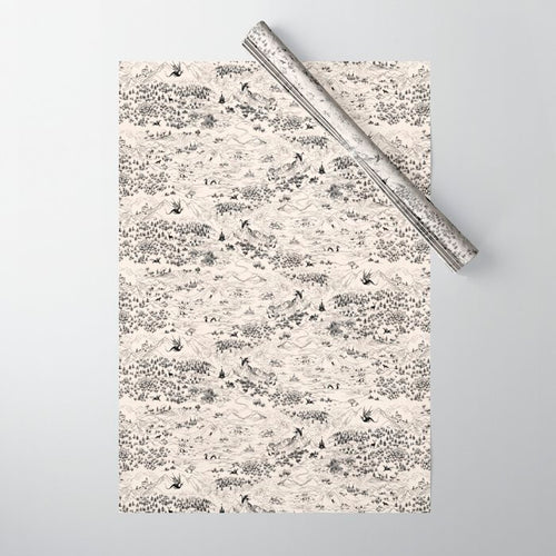 Dragons Of The Magic Land Wrapping Paper