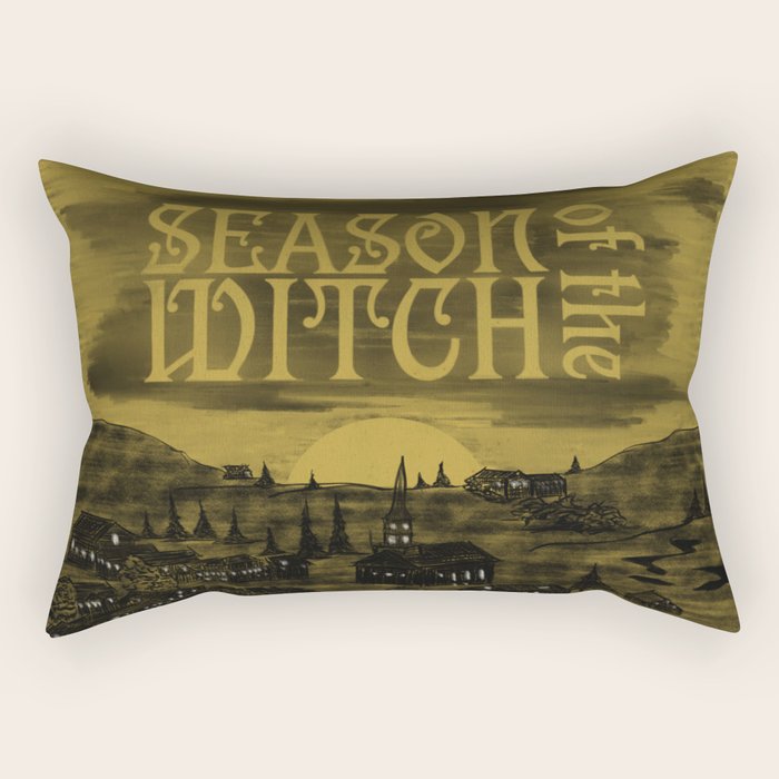 Season of the Witch Rectangular Pillow Gallery Image 2