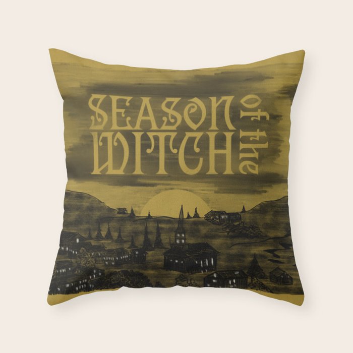 Season of the Witch Throw Pillow Gallery Image 6
