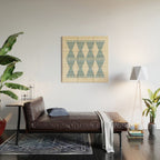 Southwestern Boho - Blue Wood Wall Art Gallery Image 2