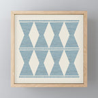 Southwestern Boho - Blue Mini Art Print Gallery Image 1