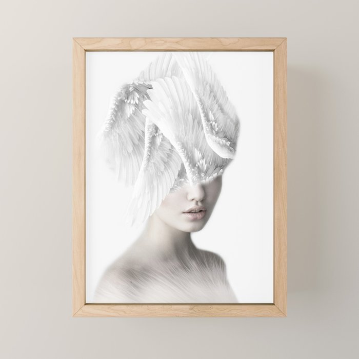 Beautiful Angel Mini Art Print Gallery Image 1
