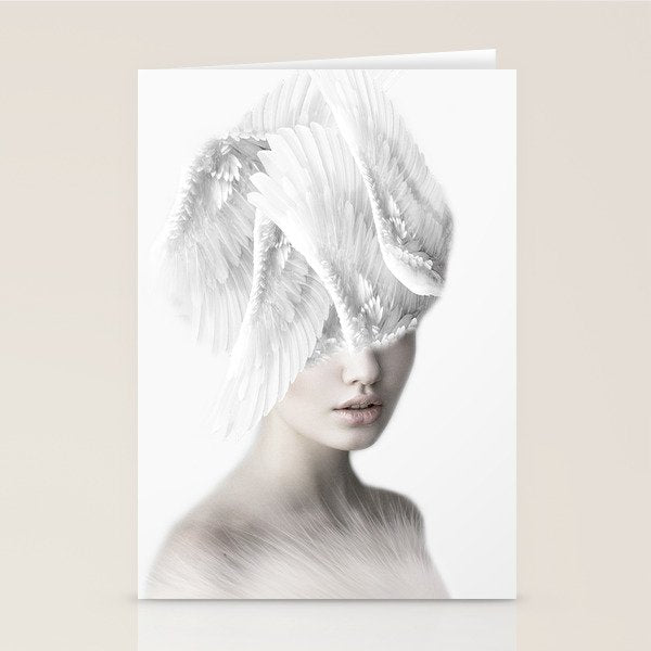 Beautiful Angel Stationery Card Gallery Image 2