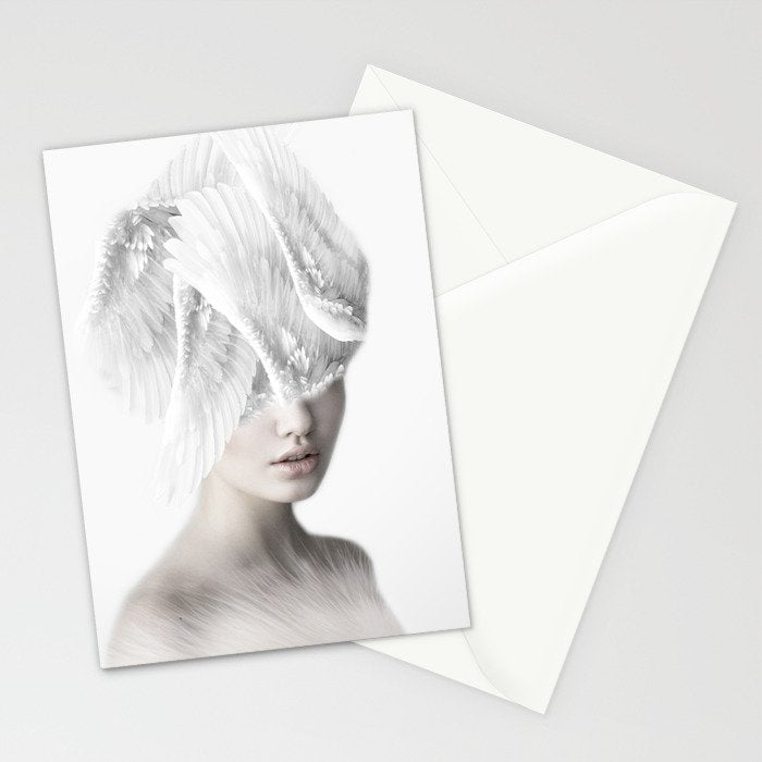 Beautiful Angel Stationery Card Gallery Image 2