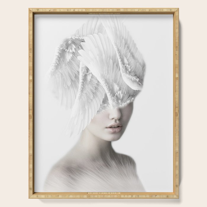 Beautiful Angel Serving Tray Gallery Image 1