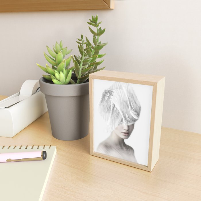 Beautiful Angel Mini Art Print Gallery Image 2