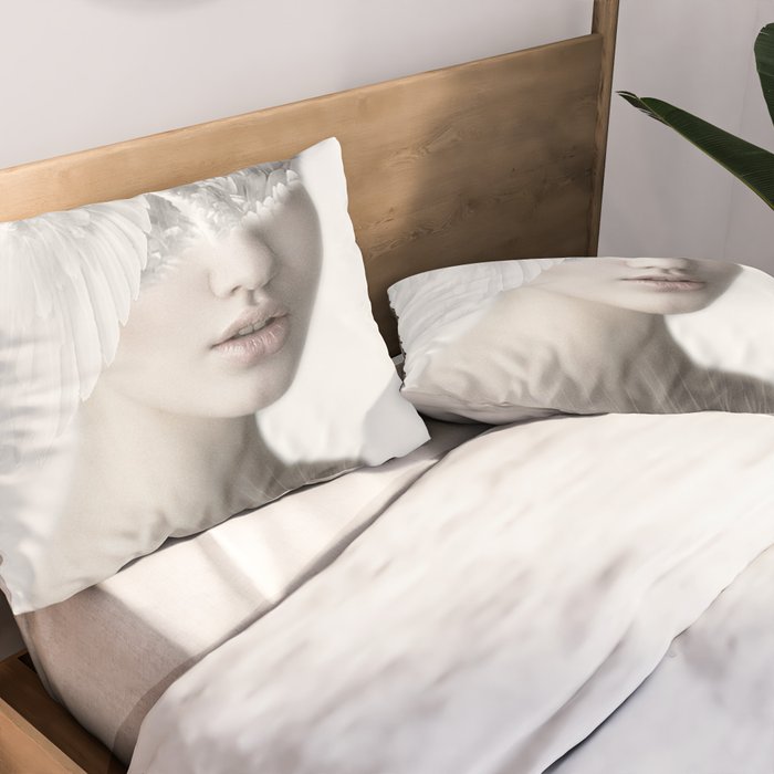 Beautiful Angel Pillow Sham Gallery Image 2