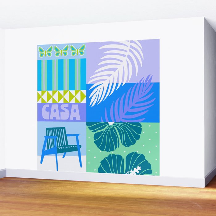 Casa Azul Wall Mural Gallery Image 2