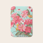 Azalea and Wildflower Bouquet on Teal Bath Mat Gallery Image 1