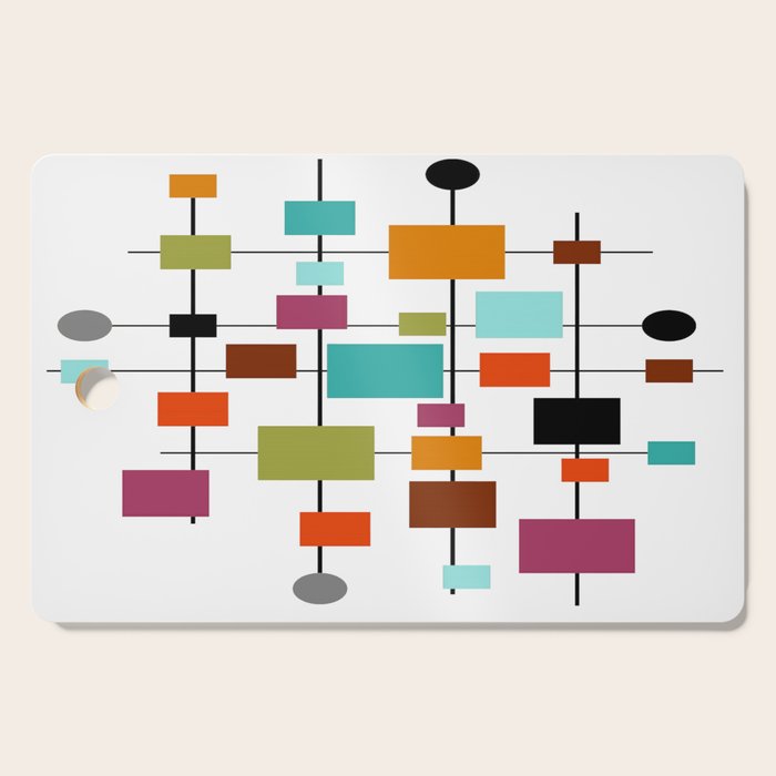 Mid-Century Modern Art 1.3.1 Cutting Board Gallery Image 1