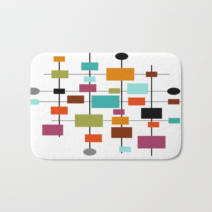 Mid-Century Modern Art 1.3.1 Bath Mat Gallery Image 1