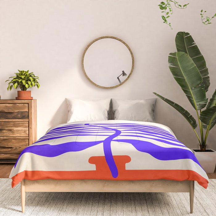 Wild Leaves: Matisse Edition Comforter Gallery Image 3