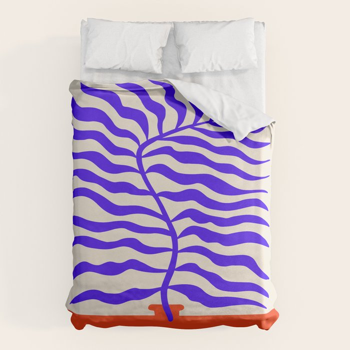 Wild Leaves: Matisse Edition Duvet Cover Gallery Image 1