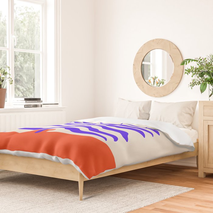 Wild Leaves: Matisse Edition Duvet Cover Gallery Image 2