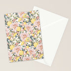 Pineapple wedges on rose bushes P Stationery Card Gallery Image 2