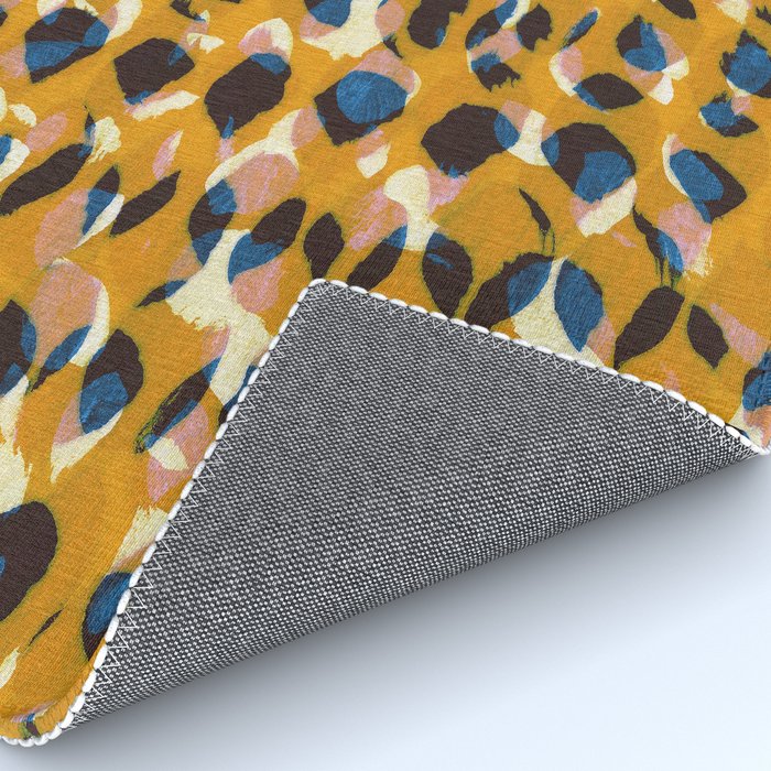 Pure Strokes #2 / Orange, Pink & Blue Rug Gallery Image 4
