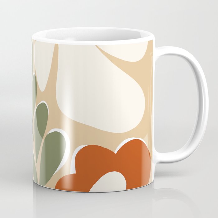 70s boho botanical flowers   Coffee Mug Gallery Image 1