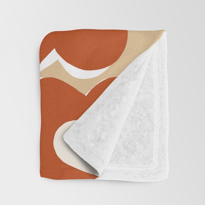 70s boho botanical flowers   Throw Blanket Gallery Image 3