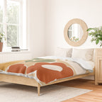 70s boho botanical flowers   Duvet Cover Gallery Image 2