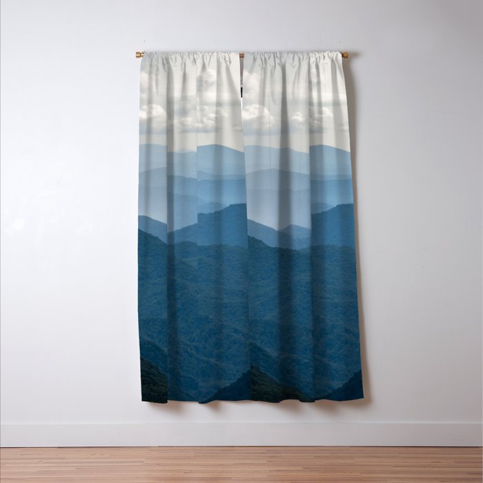 Smoky Mountain National Park Nature Photography Window Curtain Gallery Image 3