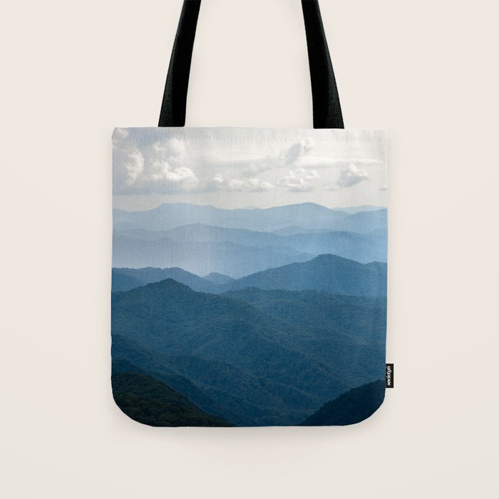 Smoky Mountain National Park Nature Photography Tote Bag Gallery Image 1