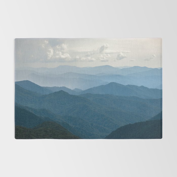 Smoky Mountain National Park Nature Photography Rug Gallery Image 2