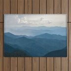 Smoky Mountain National Park Nature Photography Outdoor Rug Gallery Image 1