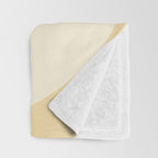 Almond Abstract XV Throw Blanket Gallery Image 3