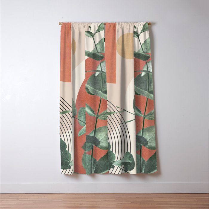 Nature Geometry IV Window Curtain Gallery Image 3