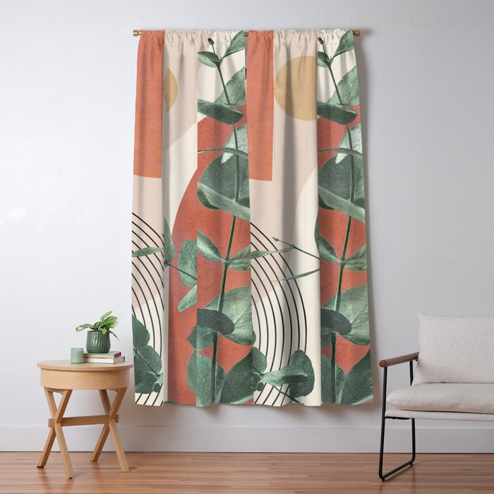 Nature Geometry IV Window Curtain Gallery Image 1