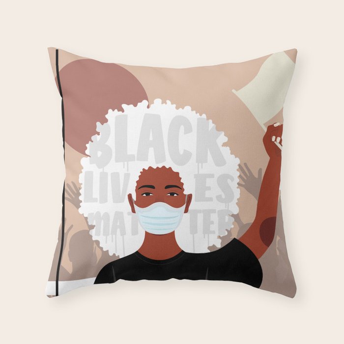 Protest No. 1 Throw Pillow Gallery Image 1