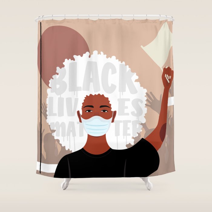 Protest No. 1 Shower Curtain Gallery Image 1