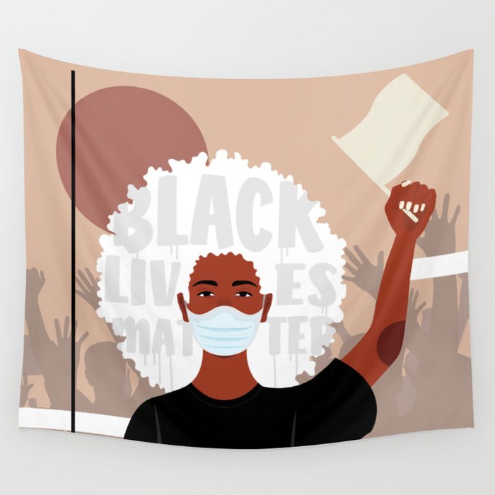 Protest No. 1 Wall Tapestry Gallery Image 1