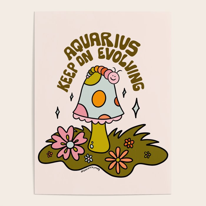 Aquarius Caterpillar Poster Gallery Image 1
