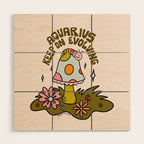 Aquarius Caterpillar Wood Wall Art Gallery Image 1