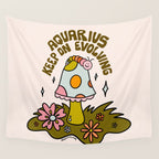 Aquarius Caterpillar Wall Tapestry Gallery Image 4