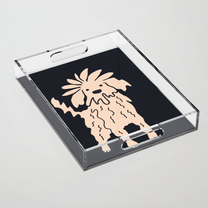Oodle dog Acrylic Tray Gallery Image 1