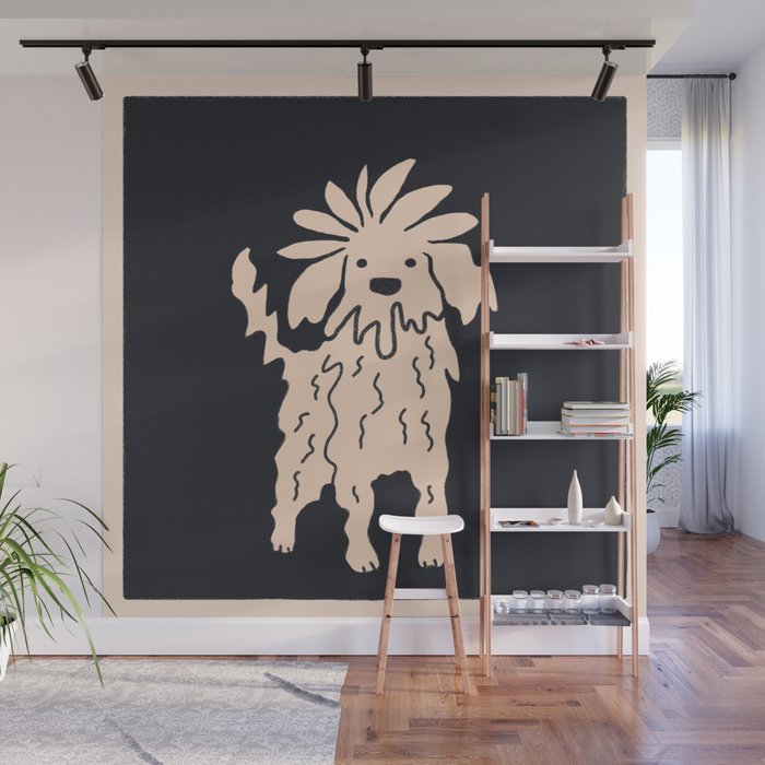 Oodle dog Wall Mural Gallery Image 1