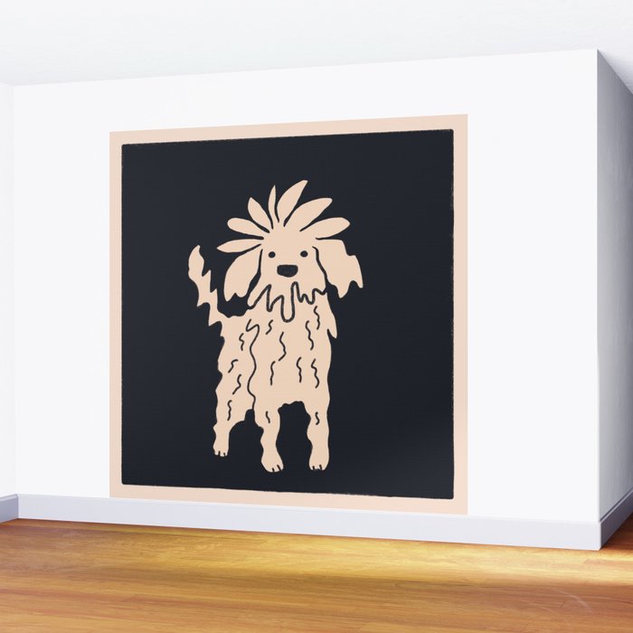 Oodle dog Wall Mural Gallery Image 2