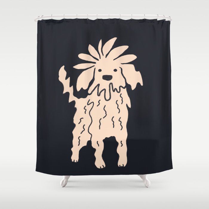 Oodle dog Shower Curtain Gallery Image 1