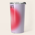 Heart: Aura Gradient 04 Travel Mug Gallery Image 2