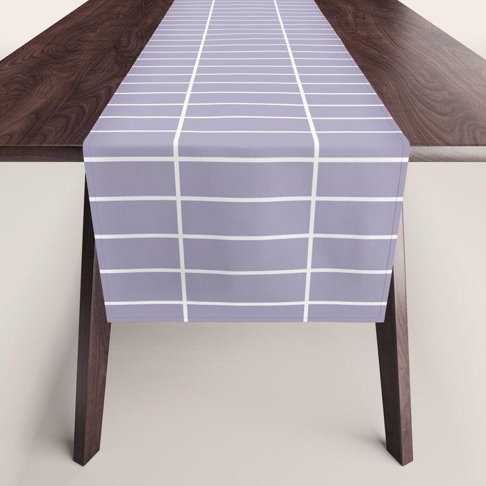 Grid Pattern XIII Table Runner Gallery Image 1