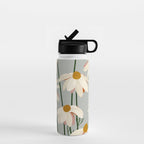 Chamomille pattern Water Bottle Gallery Image 1