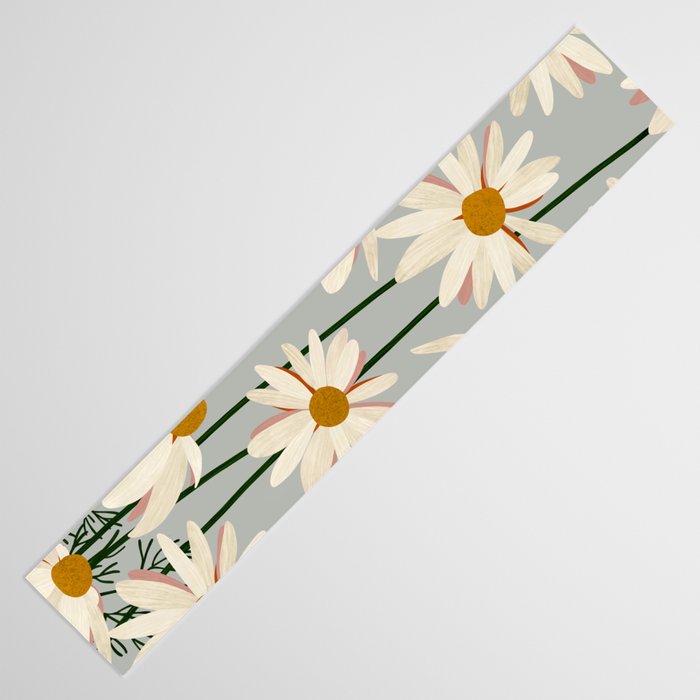 Chamomille pattern Table Runner Gallery Image 3