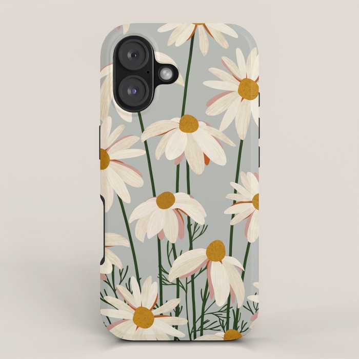 Chamomille pattern iPhone Case Gallery Image 1