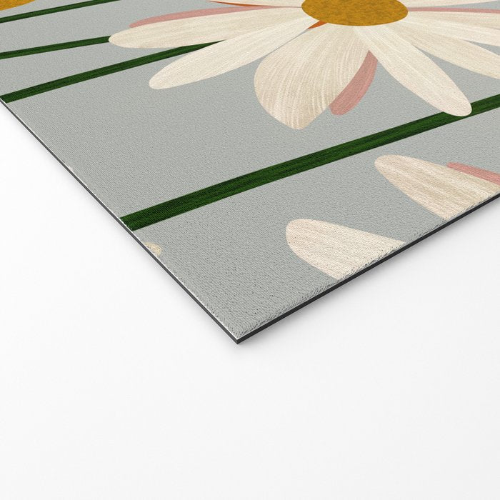 Chamomille pattern Welcome Mat Gallery Image 2