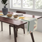 Chamomille pattern Table Runner Gallery Image 2